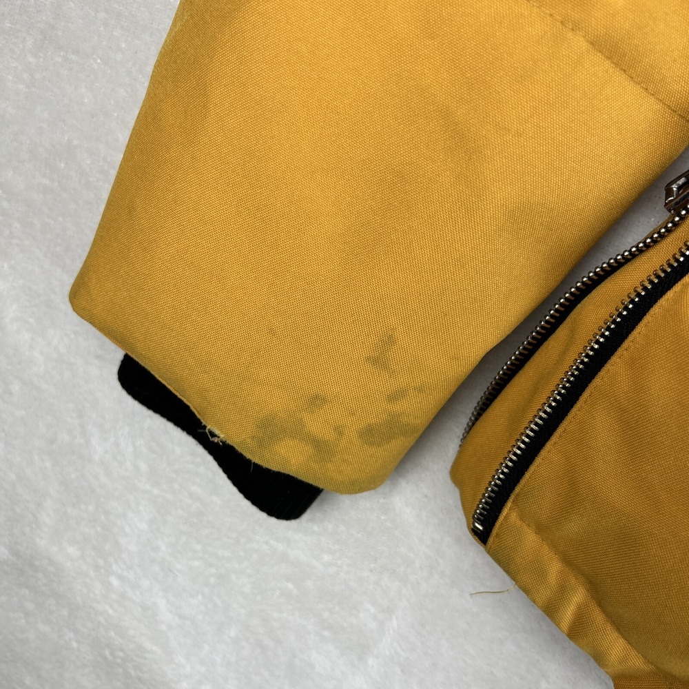 Storm Mountain Artic Series Lewis Puffer Winter Jacket Women Large Yellow - Picture 14 of 14